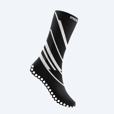 Black and White Grip Socks